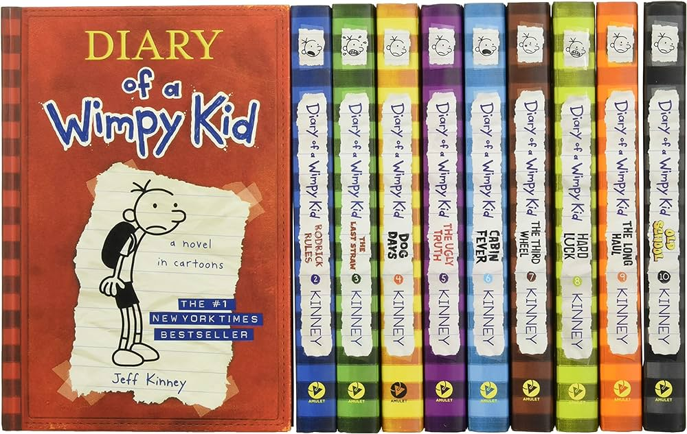  diary of a wimpy kid books in order