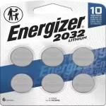 Energizer 3V 2032 Lithium Batteries (6 PACK)